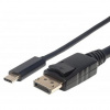Manhattan 152471 adaptér na video kábel 1 m USB Typ-C DisplayPort Čierna (152471)