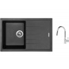 Set Sinks BEST 780 Metalblack + batéria Sinks MIX 35 P chróm