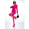 Zvodné crotchless lesklé pančuchy HIP GLOSS 20 DEN Amour, Veľkosť L/XL, Farba Viva Magenta