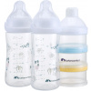 Bebeconfort Sada dojčenských fliaš Emotion Physio 270 ml 0-12 m+ White 2 ks dávkovač