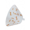 Kruuse Límec ochranný BUSTER plastový Bone oranžový 12,5cm