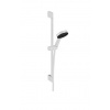 Hansgrohe - Set sprchovej hlavice, 3 prúdy, EcoSmart, tyče 67 cm a hadice, matná biela 24161700ROZ1