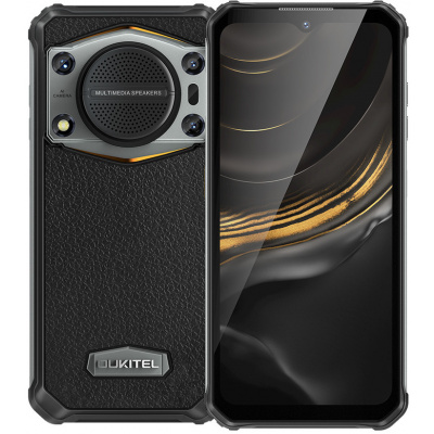 Oukitel WP22 čierny (Odolný mobil so silným reproduktorom, nočným videním, RAM 8GB, pamäť 256GB, FullHD+ displej 6.58", 48MPix, NFC, 10000mAh)