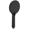 Sapho Ručná masážna sprcha, 3 režimy, O 120 mm, ABS/čierna mat SPH SK879B