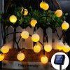 Svetelný stĺp do záhrady - 5m/10m solárne LED guľové svetlá Lights Outdoor Vodotesné rozprávkové strunové svetlo (5m/10m solárne LED guľové svetlá Lights Outdoor Vodotesné rozprávkové strunové svetlo)
