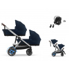 CYBEX e-Gazelle S Lux + Gazelle S Cot S Twin Travel Set Aton B2 i-Size ocean blue 2025