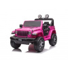 Dětské elektrické autíčko Baby Mix Jeep Wrangler Rubicon růžové
