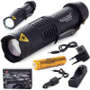 SKITT AKU baterka Bailong BL-1812, led typu CREE XM-L T6