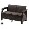 Keter CORFU LOVE SEAT - hnědá 206211/1