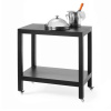 Fine Dine Čašnícky vozík Madeira Black - 820x460x(V)850 mm | Fine Dine