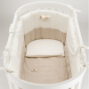 Nanán 4-dielna súprava do oválnej postieľky Tato – univerzálna výbava pre bábätko