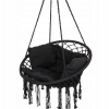 Závesné hojdacie kreslo - Hammock Openwork visiace kreslo 80x60cm luxus s vankúšom (Hammock Openwork visiace kreslo 80x60cm luxus s vankúšom)