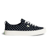 Pánske voľnočasové topánky Cariuma OCA Low Black Canvas White Polka Dots Sneaker