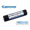 KeepPower P1665C 16650 2100 mAh Li-ion 3,7V Button Top s ochranou 4A