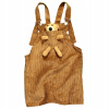 Dievčenské šaty - Jednoduché šaty pred vami a veľkosťou kolena 122 (Corduroy Gardish Dress Teddy Bear Traces 7L)