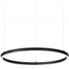 Ideal Lux 229492 LED zavesený stropný luster Oracle Slim 1x30W | 1810lm | 3000K - čierny