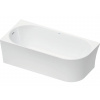 Duravit DuraSenja - Voľne stojaca vaňa 1700x800 mm do ľavého rohu, biela 700580000000000
