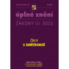 Aktualizace III/1 Zákon o zaměstnanosti