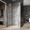 Ravak Dvere sprchové NDOP2-110 black + transparent