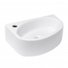 Glacera Rohové umývátko Bigio 42x29,5 cm otvor pro baterii vlevo BG4229L