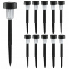 Solárne svietidlá - Nastaviť 10x solárne LED záhradné lampy (Solárne svietidlá - Nastaviť 10x solárne LED záhradné lampy)