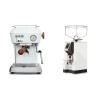 Ascaso Dream PID, Cloud White + Eureka Mignon Specialita, CR white
