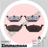 Sada brzdových platničiek kotúčovej brzdy OTTO ZIMMERMANN 23130.995.1