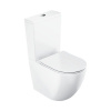 RAVAK WC kombi Optima RimOff set s doskou SoftClose, biela, X01870