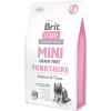 RIT BRIT Care Mini Yorkshire Grain Free Salmon with tuna - suché krmivo pre psov - 2 kg