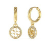 GUESS náušnice 4G LOGO JUBE02135JWYGT/U