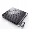 Externý disk pre notebook USB 3.0, nahrávač CD-R DVD-ROM RW