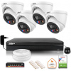 Dahua IP Surveillance Kit TIOC 5mpx 2K 4 kamery IPC-HDW3549H-AS-PV-0280B-S5 DVR s diskom na nepretržitú prevádzku