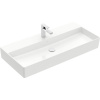 VILLEROY & BOCH Memento 2.0 závesné umývadlo s otvorom, bez prepadu, 1000 x 470 mm, biela alpská, 4A22A201