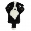 Maňásek na ruku - Mazlíčci do auta - Border kolie (Border Collie – CarPets 28 cm)