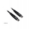 AKASA - USB Type-C kábel - 1m (AK-CBUB54-10BK)