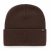 Pánska zimná čiapka New York Yankees MLB Haymaker '47 CUFF KNIT Brown