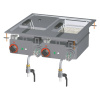 Fritéza drop-in elektrická dvojitá 0,66 kW/l, 10+10 l 400 V | RM - F2/10D-66ET