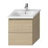 Jika H40J7144013421 MIO-N Stredná skrinka 57x45x59 cm s 2 zásuvkami, Jaseň H40J7144013421
