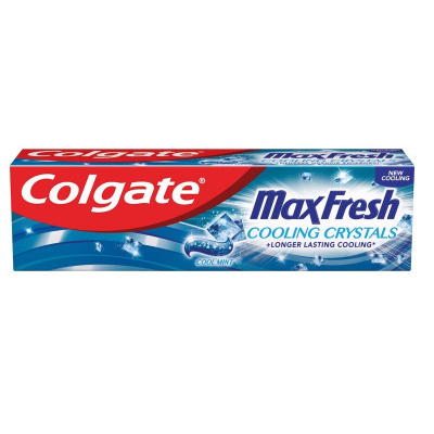 Colgate Max Fresh Cooling Crystals Cool Mint gélová zubná pasta s chladivými kryštálikmi 75 ml