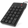C-TECH KBN-01/Drôtová USB/UK layout/Čierna (KBN-01)