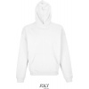 SOL'S | Connor, Unisex mikina s kapuc., biela, S