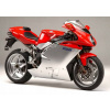 NÁLEPKY JUULA PRE MV AGUSTA F4 1000 2004 STRIEBORNÁ
