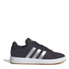 adidas Grand Court Base 00s Womens Trainers Black/Met/Gum 7.5 (41.3)