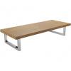CERANO - Doska pod umývadlo Navira Pro + podperná konzola - dub medový - 71x46,5x3,6 cm