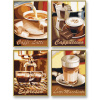 Čas na kávu (4 obrazy v balení 18 x 24 cm)