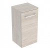Geberit Selnova Square - Bočná horná skrinka 650x330x297 mm, 1 dvierka, svetlý orech hickory 501.275.00.1