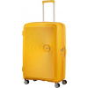 American Tourister Soundbox Spinner32G žltá 97/110 l