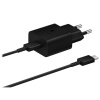 Nabíjačka Samsung s portom USB-C (15 W), čierna