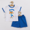 Dojčenská súprava tričko a kraťasky New Baby Líška Modrá 56 (0-3m)