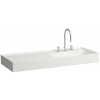 Laufen Kartell umývadlo 120x46 cm obdĺžnik umývadlo na nábytok biela lesklá H8133330001121